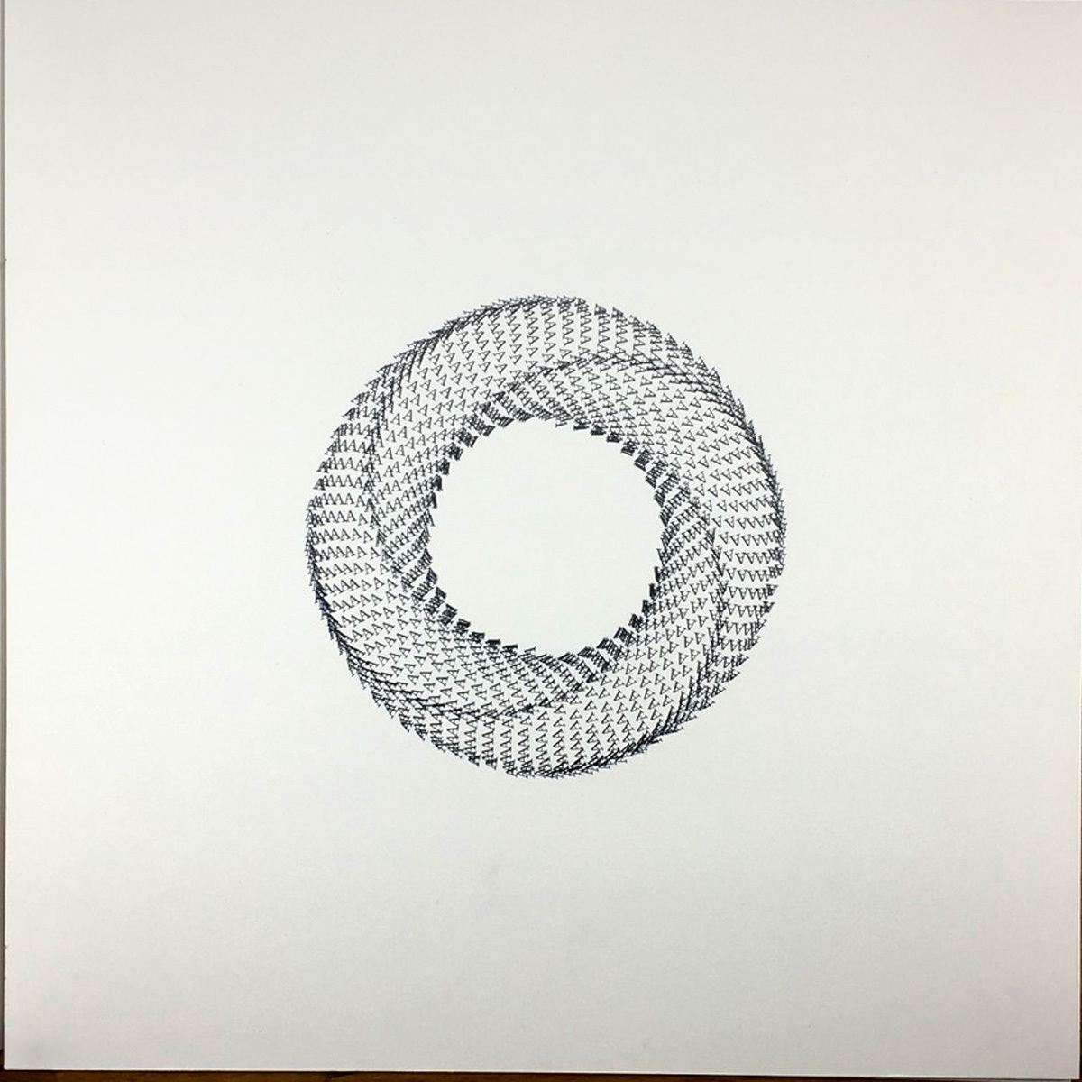 Ingrid Ankerson Metal Type and Ink Drawing